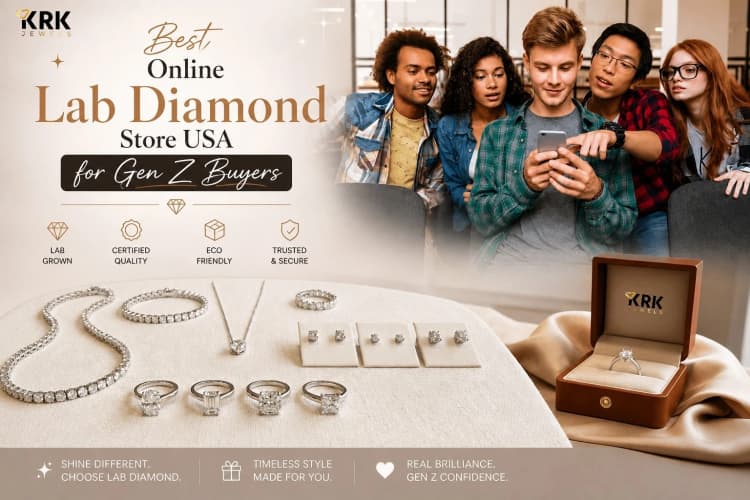 Best Online Lab Diamond Store USA – KRK Jewels for Gen Z Buyers