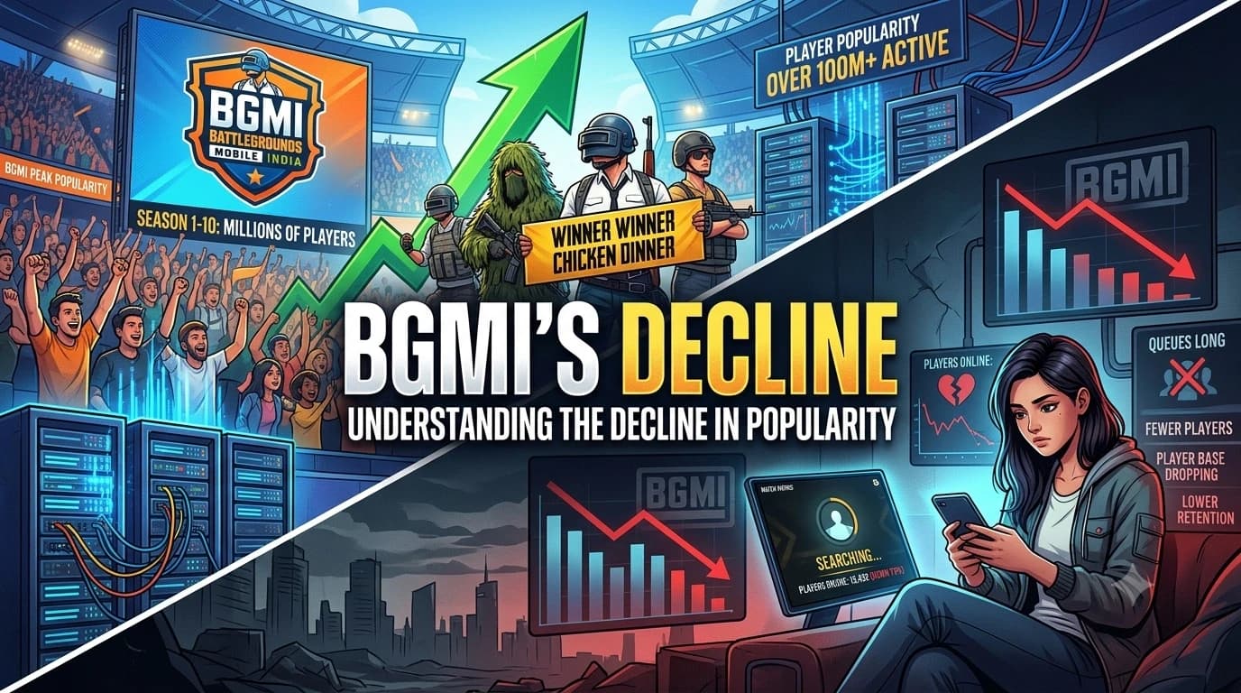BGMI Is Not That Much Popular Now: Understanding the Decline in Popularity