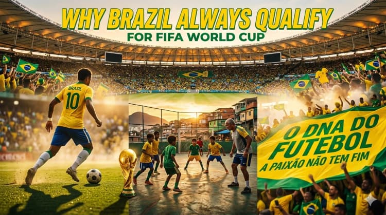 Why Brazil Always Qualify for the FIFA World Cup