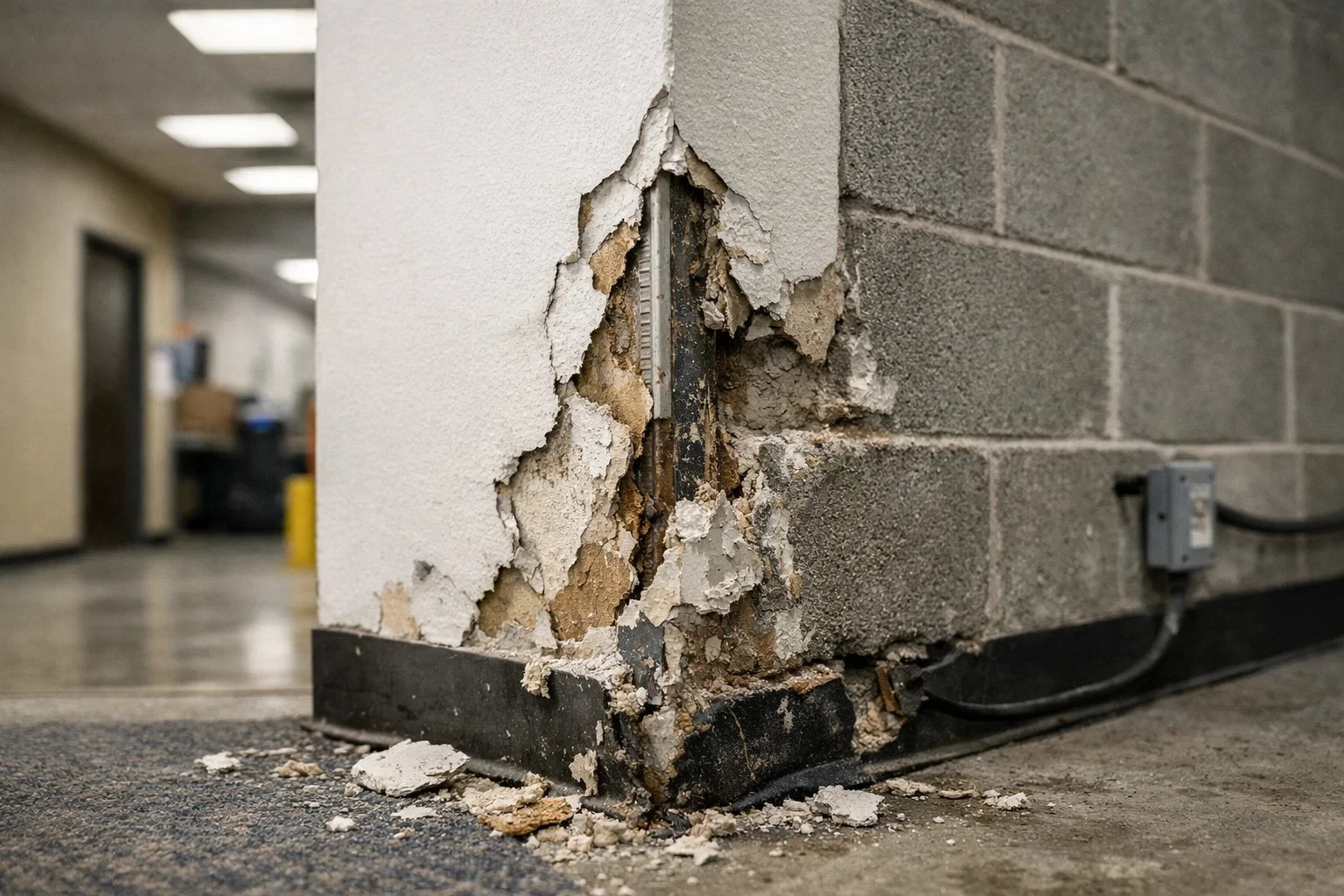 Common Corner Damage Problems in Commercial Buildings (And Their Solutions)