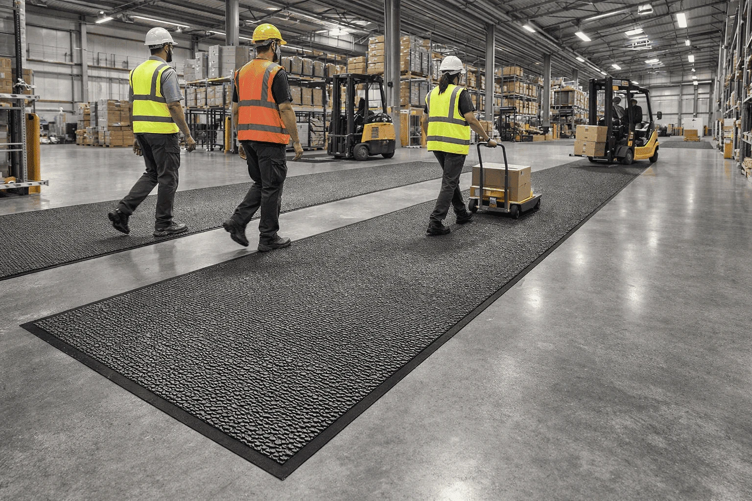 Choosing Industrial Mats for Factories, Warehouses, and Workspaces